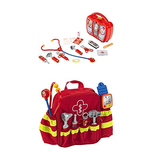 Theo Klein 4350 - Arztkoffer mit Handy + Rescue backpack, Rettungs-Rucksack, Spiel Theo Klein 4350 - Arztkoffer mit Handy + Rescue backpack, Rettungs-Rucksack, Spiel von Theo Klein