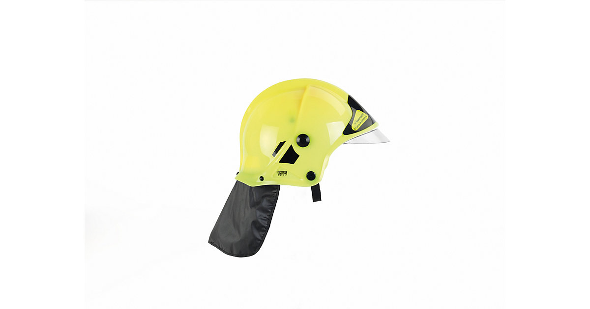 klein Feuerwehrhelm mit Visier, neon Jungen Kinder von klein