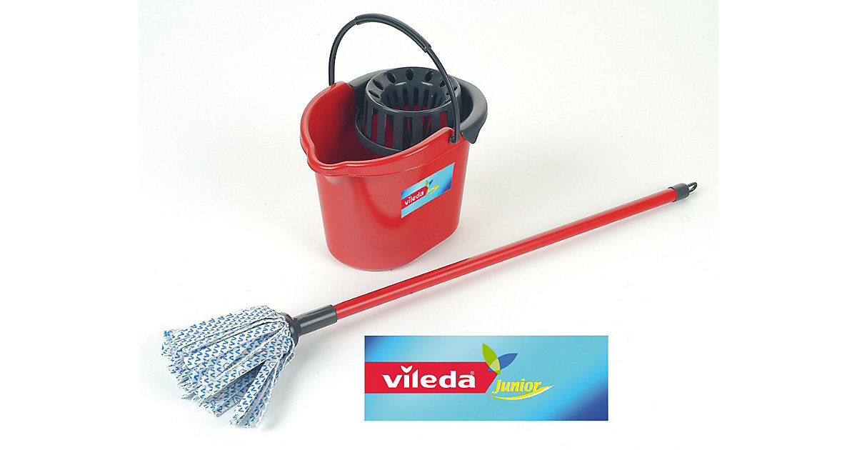 klein Vileda Wischmop mit Eimer Haushaltsgerät klein Vileda Wischmop mit Eimer Haushaltsgerät von klein