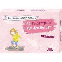 Die Kita-Jahreszeiten-Karten: 32 Fingerspiele für den Herbst von Klett Kita GmbH