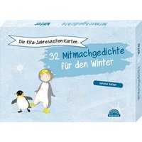 Die Kita-Jahreszeiten-Karten: 32 Mitmachgedichte für den Winter von Klett Kita GmbH
