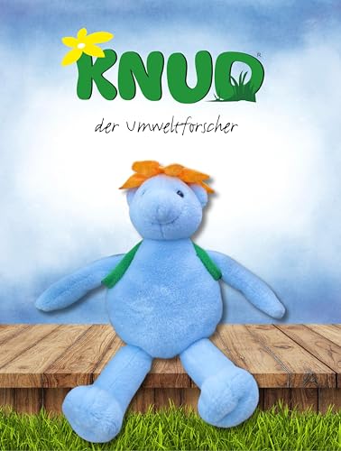 Knud, der Umweltforscher (blau): Plüsch-Spielpuppe 30cm von Klett Kita GmbH