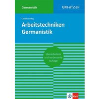 Arbeitstechniken Germanistik von Klett Lerntraining bei PONS Langenscheidt