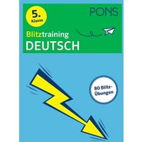 PONS Blitztraining Deutsch 5. Klasse von Klett Lerntraining bei PONS Langenscheidt