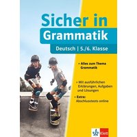Sicher in Deutsch Grammatik 5./6. Klasse von Klett Lerntraining bei PONS Langenscheidt