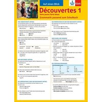 Découvertes Série jaune / Série bleue 1 - Auf einen Blick Grammatik von Klett Lerntraining bei PONS Langenscheidt