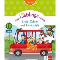 Klett Mein Lieblings-Block Erste Zahlen und Denkspiele von Klett Lerntraining bei PONS Langenscheidt