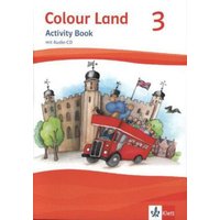 Colour Land 3. Activity Book mit Audio-CD 3. Schuljahr von Klett Schulbuchverlag