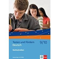 Deutsch 9/10 Rechtschreiben/Kopiervorl. m. CDR von Klett Schulbuchverlag