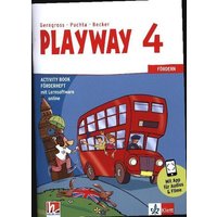 Playway 4. Ab Klasse 3. Activity Book Fördern mit digitalen Übungen Klasse 4 von Klett Schulbuchverlag
