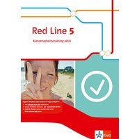Red Line 5.Klassenarbeitstraining aktiv mit Mediensammlung Klasse 9 von Klett Schulbuchverlag