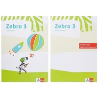 Zebra 3. Paket: Lehrerband und Materialband zum Verbrauchsmaterial Klasse 3 von Klett Schulbuchverlag