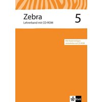 Zebra Lehrerb. m. Kopvorl. u. CDR Kl. 5/b BR ab 2017 von Klett Schulbuchverlag