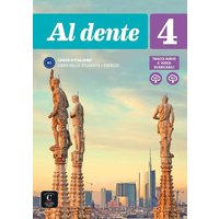 Al dente 4 (B2). Libro dello studente + esercizi + CD + DVD von Klett Sprachen GmbH