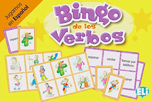 Bingo de los verbos: Jugamos en Español. Unterrichtshandreichung, 66 Karten, 36 Spielpläne von Klett Sprachen GmbH