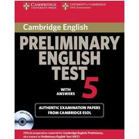 Cambridge ESOL: Cambridge Preliminary English Test 5 Self-St von Cambridge University Press