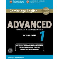 Cambridge English Advanced 1 for updated exam.Student's Book with answers and downloadable audio von Klett Sprachen GmbH