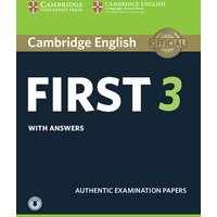 Cambridge English First 3. Student's Book with answers and downloadable audio von Klett Sprachen GmbH
