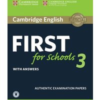 Cambridge English First for Schools 3. Student's Book with answers and downloadable audio von Klett Sprachen GmbH
