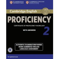Cambridge English Proficiency 2 for updated exam: Student's Book with answers and downloadable audio von Klett Sprachen GmbH