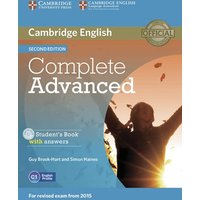 Complete Advanced - Second edition. Student's Book Pack (Student's Book with answers with CD-ROM and Class Audio CDs (3)) von Klett Sprachen GmbH