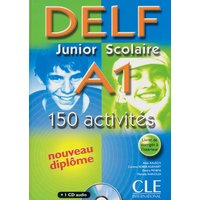 Delf Junior Scolaire A1 Textbook + Key + Audio CD von Cle International