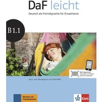DaF leicht B1.1. Kurs- und Übungsbuch + DVD-ROM von Klett Sprachen GmbH