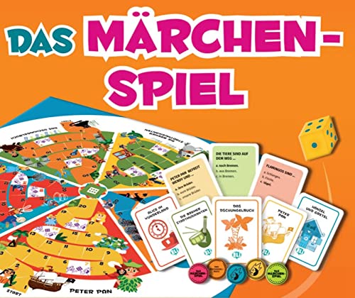 Das Märchenspiel. 132 Karten, Spielbrett, Spielfiguren und -Marken, Zahlenwürfel, Spielanleitung: Deutsch spielend Lernen von Klett Sprachen GmbH