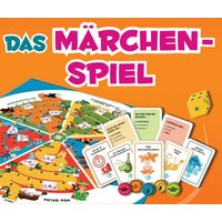 Das Märchenspiel. 132 Karten, Spielbrett, Spielfiguren und -marken, Zahlenwürfel, Spielanleitung von Klett Sprachen GmbH