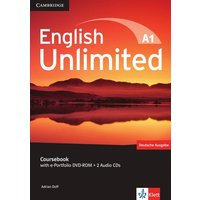English Unlimited A1 - Starter. Coursebook with e-Portfolio DVD-ROM + 2 Audio-CDs von Klett Sprachen GmbH