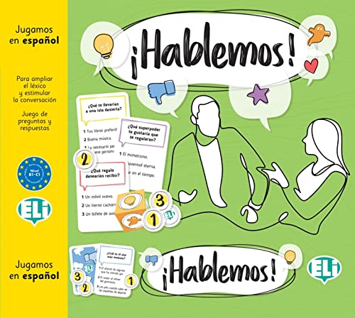 Klett Sprachen GmbH ¡Hablemos! Gamebox: Gamebox mit 132 Karten, Farbwürfel, 60 Spielmarken und Anleitung von Klett Sprachen GmbH