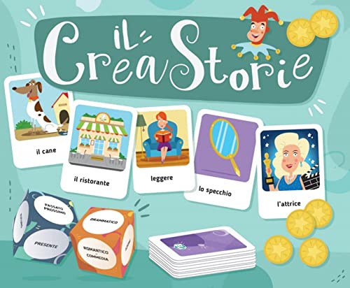 Il CreaStorie. Gamebox mit 132 Karten + Download: L'italiano giocando. Gamebox mit 132 Karten + Download von Klett