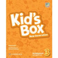 Kid's Box New Generation. Level 3. Activity Book with Digital Pack von Klett Sprachen GmbH