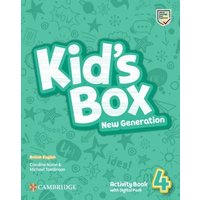 Kid's Box New Generation. Level 4. Activity Book with Digital Pack von Klett Sprachen GmbH