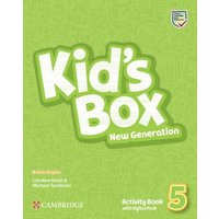 Kid's Box New Generation. Level 5. Activity Book with Digital Pack von Klett Sprachen GmbH