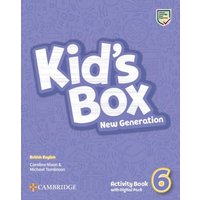Kid's Box New Generation. Level 6. Activity Book with Digital Pack von Klett Sprachen GmbH