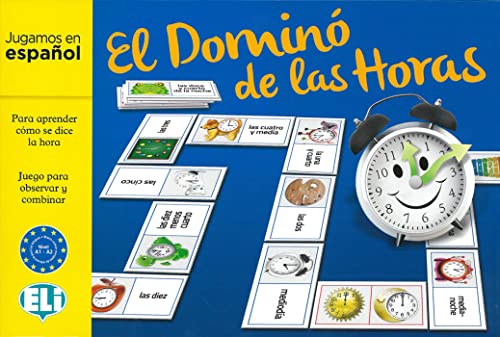 EL Dominó de las Horas: Domino-Spiel mit 48 Dominokarten und Spielanleitung von Klett