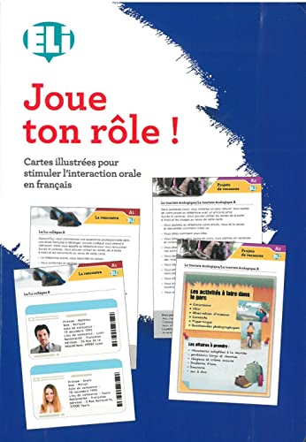 Klett Sprachen GmbH Joue ton rôle!: 75 Spielkarten, die Sich auf 36 Verschiedene Situationen beziehen + Spieleanleitung von Klett