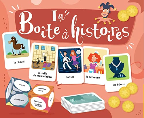 La boîte à histoires. Gamebox mit 132 Karten + Download: Le Français en s'amusant. Gamebox mit 132 Karten + Download von Klett Sprachen GmbH