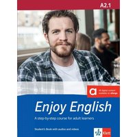 Let's Enjoy English A2.1. Student's Book + MP3-CD + DVD von Klett Sprachen GmbH