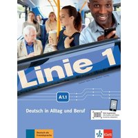 Linie 1 A1. Kurs- und Übungsbuch mit DVD-ROM, Teil 1 von Klett Sprachen GmbH