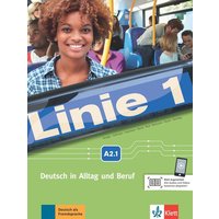 Linie 1 A2.1. Kurs- und Übungsbuch mit DVD-ROM von Klett Sprachen GmbH