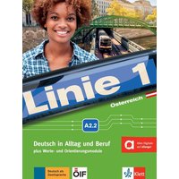 Linie 1 Österreich A2.2. Kurs- und Übungsbuch mit DVD-ROM von Klett Sprachen GmbH