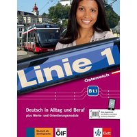 Linie 1 Österreich B1.1. Kurs- und Übungsbuch mit Video und Audio auf DVD-ROM von Klett Sprachen GmbH