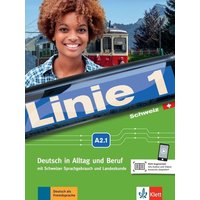 Linie 1 Schweiz A2.1. Kurs -und Übungsbuch mit DVD-ROM von Klett Sprachen GmbH