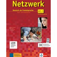 Netzwerk A1 in Teilbänden - Kurs- und Arbeitsbuch, Teil 1 mit 2 Audio-CDs und DVD von Klett Sprachen GmbH