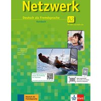 Netzwerk A2. Kursbuch mit 2 DVDs und 2 Audio-CDs von Klett Sprachen GmbH