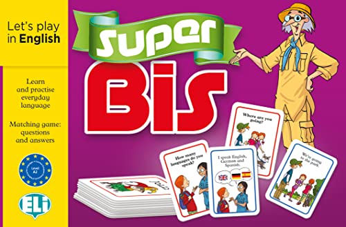 Super Bis: Spiel mit je 66 Frage- und Antwortkarten und Einer Spielanleitung von Klett Sprachen GmbH