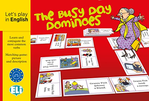 The Busy Day Dominoes: Spiel mit 48 Dominokarten, Spielanleitung von Klett Sprachen GmbH