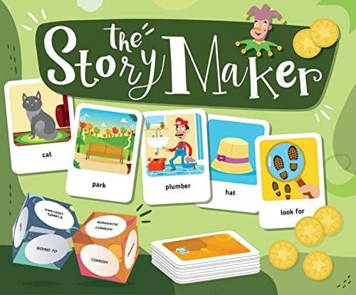 The StoryMaker. Gamebox mit 132 Karten + Download: Let's Play in English. Gamebox mit 132 Karten + Download von Klett